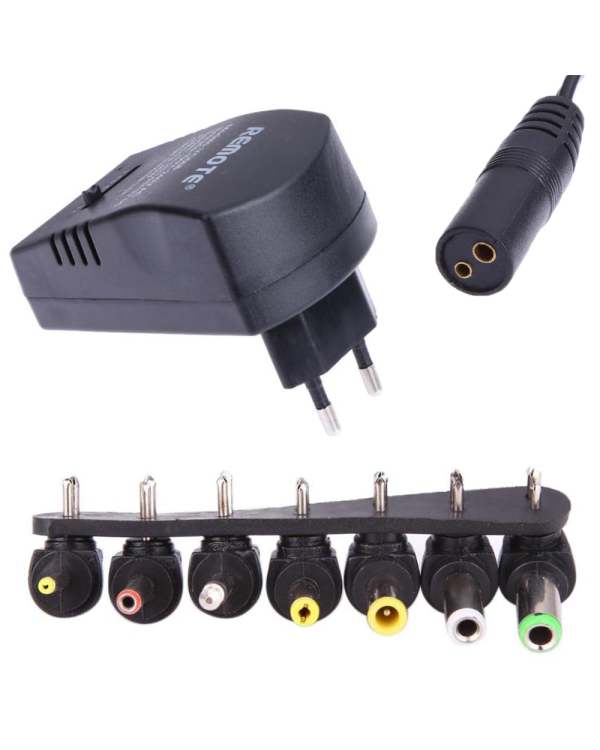 Универсальное зарядное устройство Goodbuy 3V - 12V / 6 разъемов