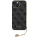 Guess GUHCP15SGF4GGR iPhone 15 6.1" szary|grey hardcase 4G Charms Collection