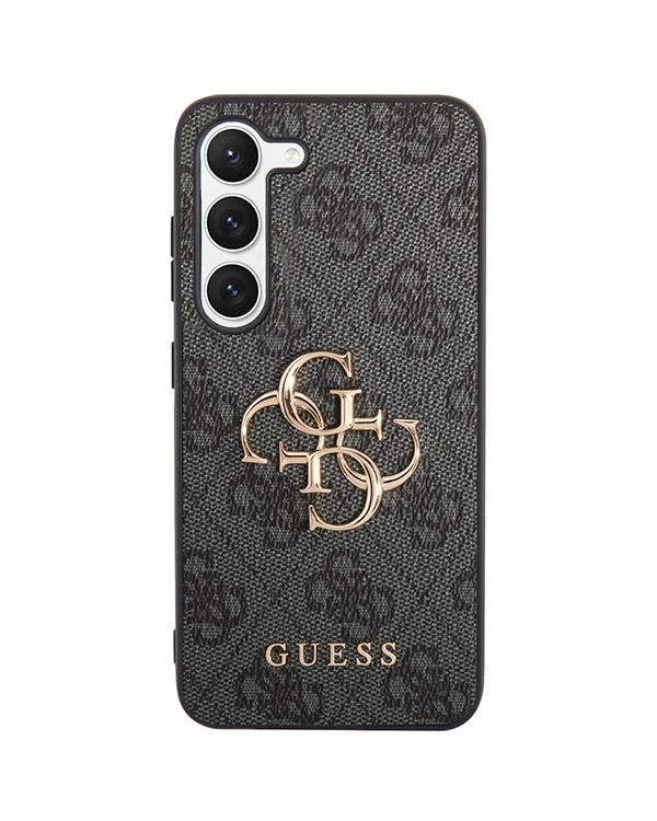 Чехол Guess 4G Big Metal Logo для Samsung Galaxy S24+ - черный