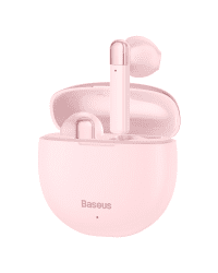 Wireless headphones Baseus Encok W2, Bluetooth 5.0 (pink)
