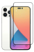 Fusion 5D glass защитное стекло для экрана Apple iPhone 14 Max / Plus черное