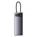 8 в 1 Baseus StarJoy USB-C to USB-C PD | 3x USB-A | HDMI | RJ-45 | SD TF - серый