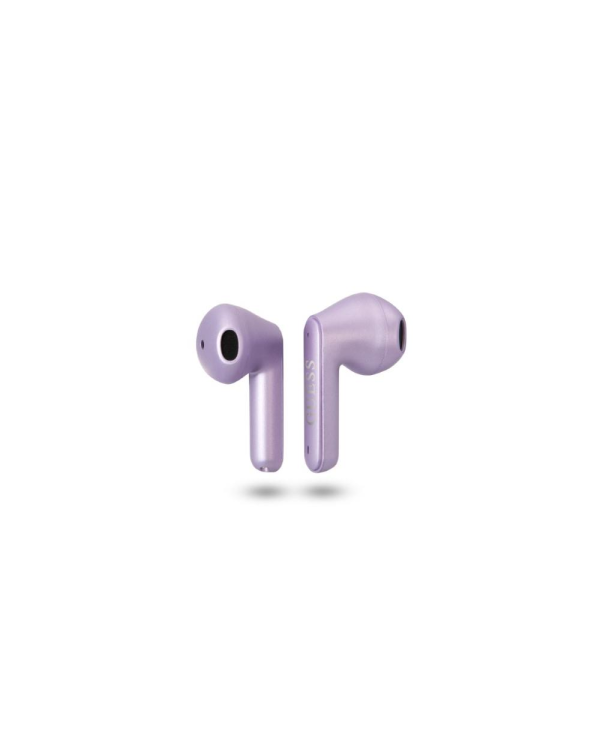 Guess GUTWST82TRU TWS Bluetooth Headphones + Purple|Purple Triangle Logo Docking Station