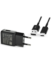 EP-TA200EBE + EP-DG970BBE Samsung 15W Travel Charger + USB-C Data Cable черный (OEM)
