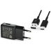 EP-TA200EBE + EP-DG970BBE Samsung 15W Travel Charger + USB-C Data Cable черный (OEM)