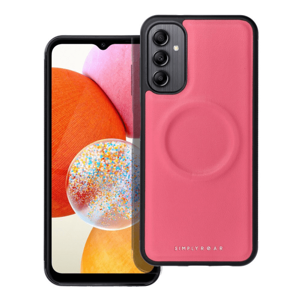 Roar Mag Morning Силиконовый задний чехол для Samsung A145 | A146 Galaxy A14 4G | 5G розовый