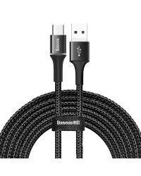 Baseus halo data cable USB For Micro 2A 3m Black