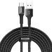Baseus halo data cable USB For Micro 2A 3m Black