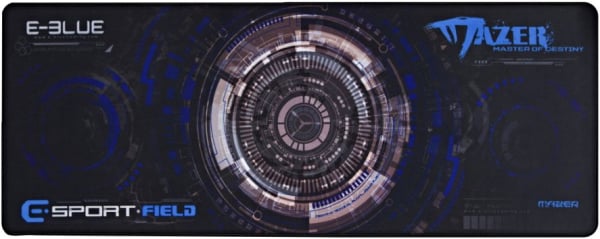 Игровой коврик мыши E-Blue Mazer XL черный / синий 800x300мм