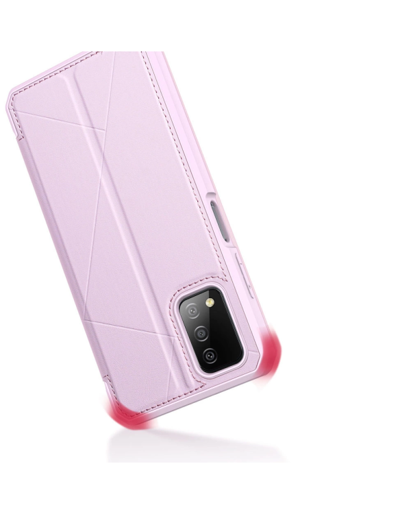 DUX DUCIS Skin X Bookcase type case for Samsung Galaxy A03s pink