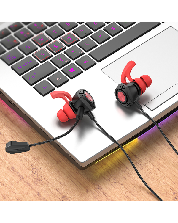 Дополнительное изображение книги «Borofone Earphones BM81 Happy gaming with microphone black»