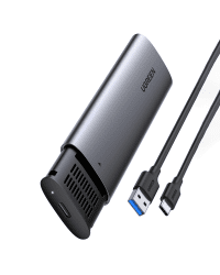 UGREEN CM400 M.2 B-Key Корпус для жестких дисков, NGFF, SATA (серый)