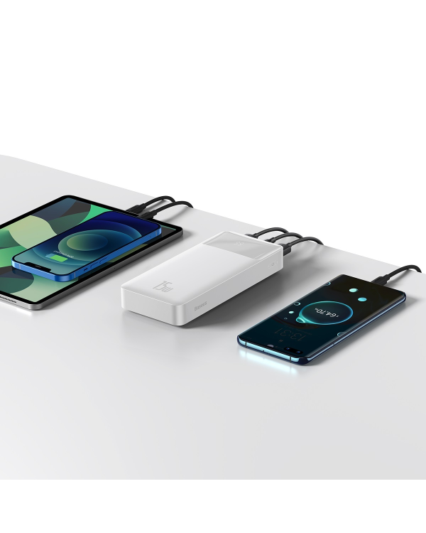 Powerbank Baseus Bipow 20000mAh, 15W (white)