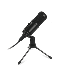 Микрофон Varr VGMTB2 для игр | подкастов | стримов черный + поп-фильтр