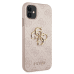 GUHCN614GMGPI  Guess iPhone 11 6.1| Xr Big Metal Logo розовый