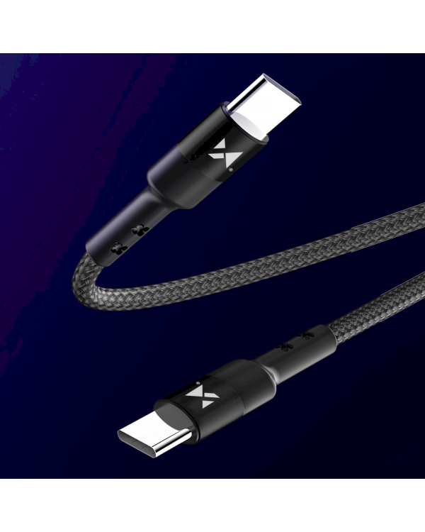 Дополнительное изображение книги «Wozinsky cable USB Type C - USB Type C Power Delivery 18W 2m black (WUC-PD-CC2B)»