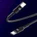 Дополнительное изображение книги «Wozinsky cable USB Type C - USB Type C Power Delivery 18W 2m black (WUC-PD-CC2B)»