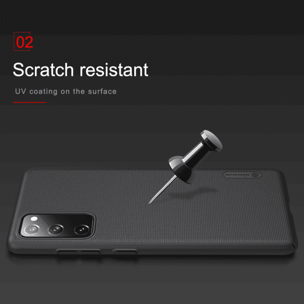 Обложка книги «Nillkin Super Frosted Back Cover for Samsung Galaxy S20 FE Black»