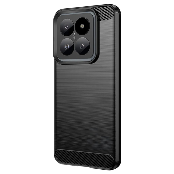Fusion Trust Back Case Силиконовый чехол для Xiaomi 14 Pro Черный