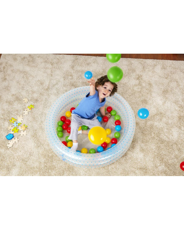 Голубой бассейн 91х20 см + шары BESTWAY