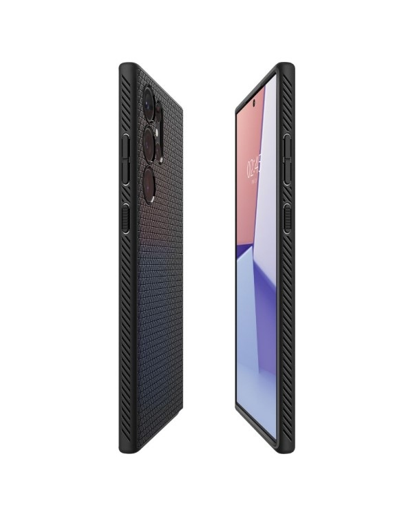 Дополнительное изображение книги «Case SPIGEN Liquid Air ACS05614 for Samsung Galaxy S23 Ultra - Matte Black»