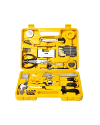 DELI TOOLS Набор бытовых инструментов 38шт|set желтый
