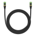 Сетевой кабель в оплетке cat.8 Baseus Ethernet RJ45, 40 Гбит|с, 1,5 м (черный)