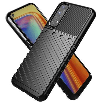 Fusion Thunder Back Case Силиконовый чехол для Samsung A156 Galaxy A15 5G Черный