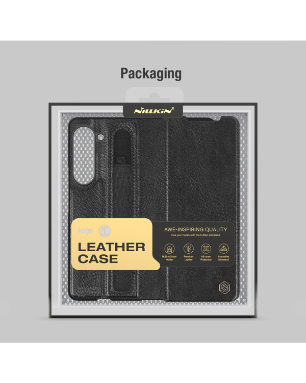 Дополнительное изображение книги «Nillkin Aoge Case for Samsung Galaxy Z Fold 5 Black»