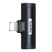 Remax SMOTH Series Audio Adapter Converter from Lightning to 2x Lightning black (LT RL-LA04i)
