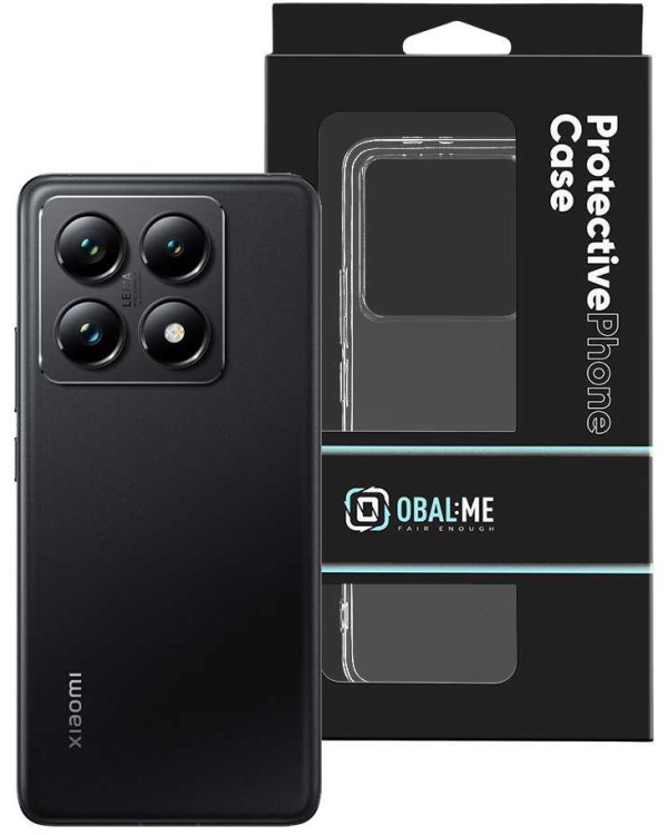 OBAL:ME TPU крышка для Xiaomi 14T Pro прозрачная