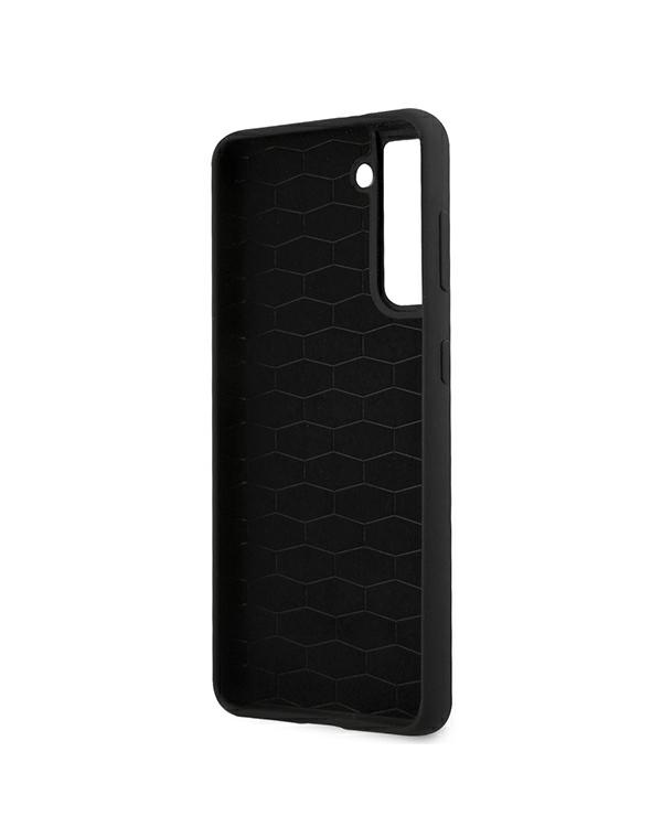 Original Case BMW Hardcase Silicone M Collection BMHCS21MMSILBK for Samsung Galaxy S21 Plus Black