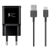EP-TA200EBE + EP-DR140ABE Samsung 15W Travel Charger + USB-C Data Cable черный (OEM)