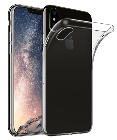 Fusion Ultra Back Case 1 mm Прочный Силиконовый чехол для Apple iPhone XS Max Прозрачный