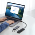 Baseus Lite Series Hub 4in1 USB to 4x USB 3.0, 25cm (Black)