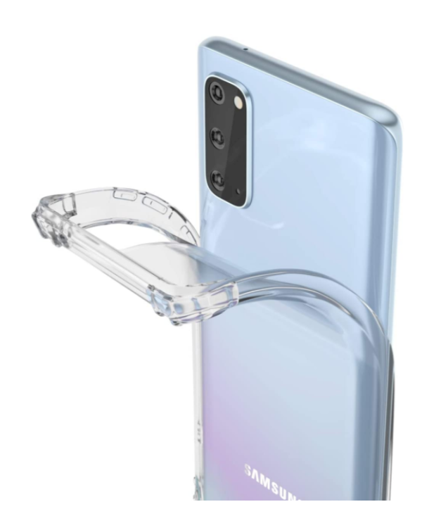 Fusion Anti Shock 0.5 mm Силиконовый чехол для Samsung G980 Galaxy S20 Прозрачный