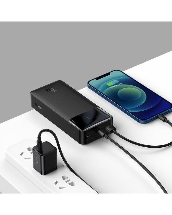 Powerbank Baseus Bipow 30000mAh,15W (black)