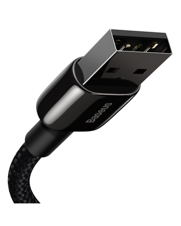 Baseus Tungsten Gold Cable USB to iP 2.4A 1m (черный)