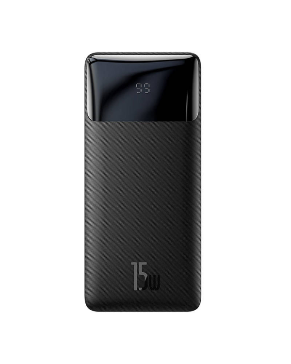 Powerbank Baseus Bipow 20000mAh, 2xUSB, USB-C, 15W (black)