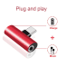 Fusion T-type 3.5 mm на USB-C Аудио Адаптер для Телефонов Черный (OEM)