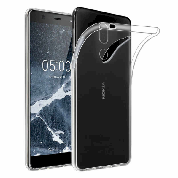 Fusion Ultra Back Case 0.5 mm Силиконовый чехол для Nokia X6 / 6.1 Plus Прозрачный