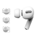 Дополнительное изображение книги «TECH-PROTECT EAR TIPS 3-PACK APPLE AIRPODS PRO 1 | 2 BLACK»