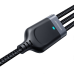 Многофункциональный кабель USB к USB-C 2x Lightning Micro Joyroom S-A18