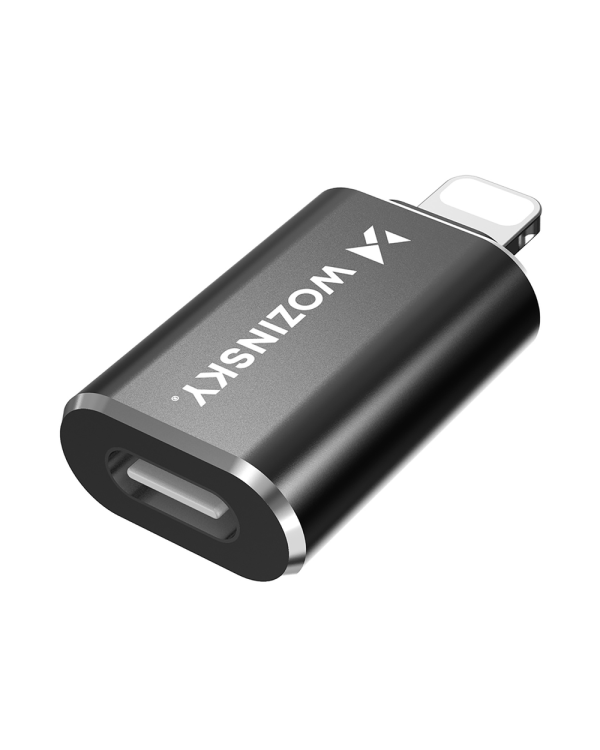Wozinsky WALC-01 Переходник с Lightning на USB-C - черный