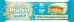 Applied Nutrition Applied Protein Crunch Bar, Белый шоколад с карамелью - 12 x 65 г