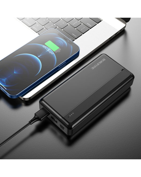 Дополнительное изображение книги «Borofone Power Bank 20000mAh BJ24A - 2xUSB - black»