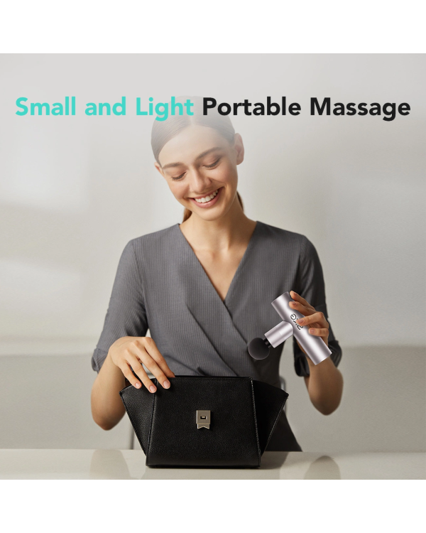 SKG F3 Lite massage gun for the whole body - silver