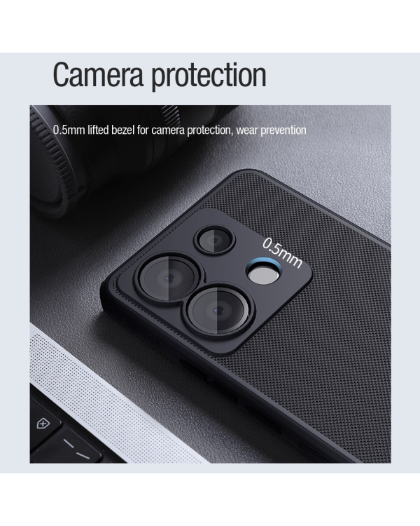 Дополнительное изображение книги «Nillkin Super Frosted PRO Magnetic Back Cover for Xiaomi Redmi Note 13 Pro 5G|Poco X6 5G Black»