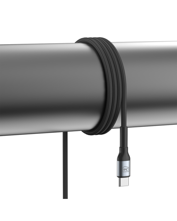 3mk Hyper Cable N-SERIES USB-C | USB-C 2m 48V|5A 240W | черный