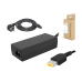 Адаптер питания для ноутбука LENOVO 20V 90W 4.5A квадратный желтый.